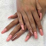 example of customer's nails